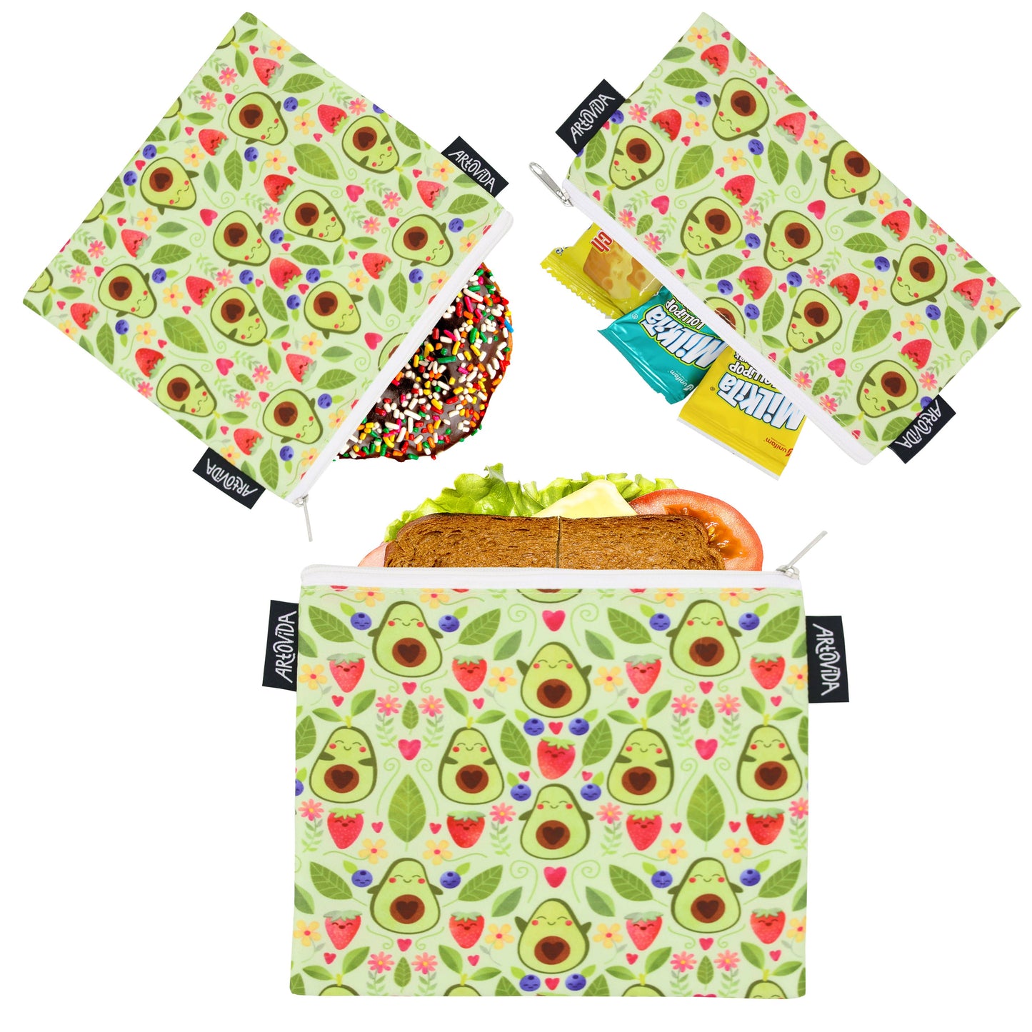 Baggie Set - Elisabeth Fredriksson - Avocado (Set of 3)