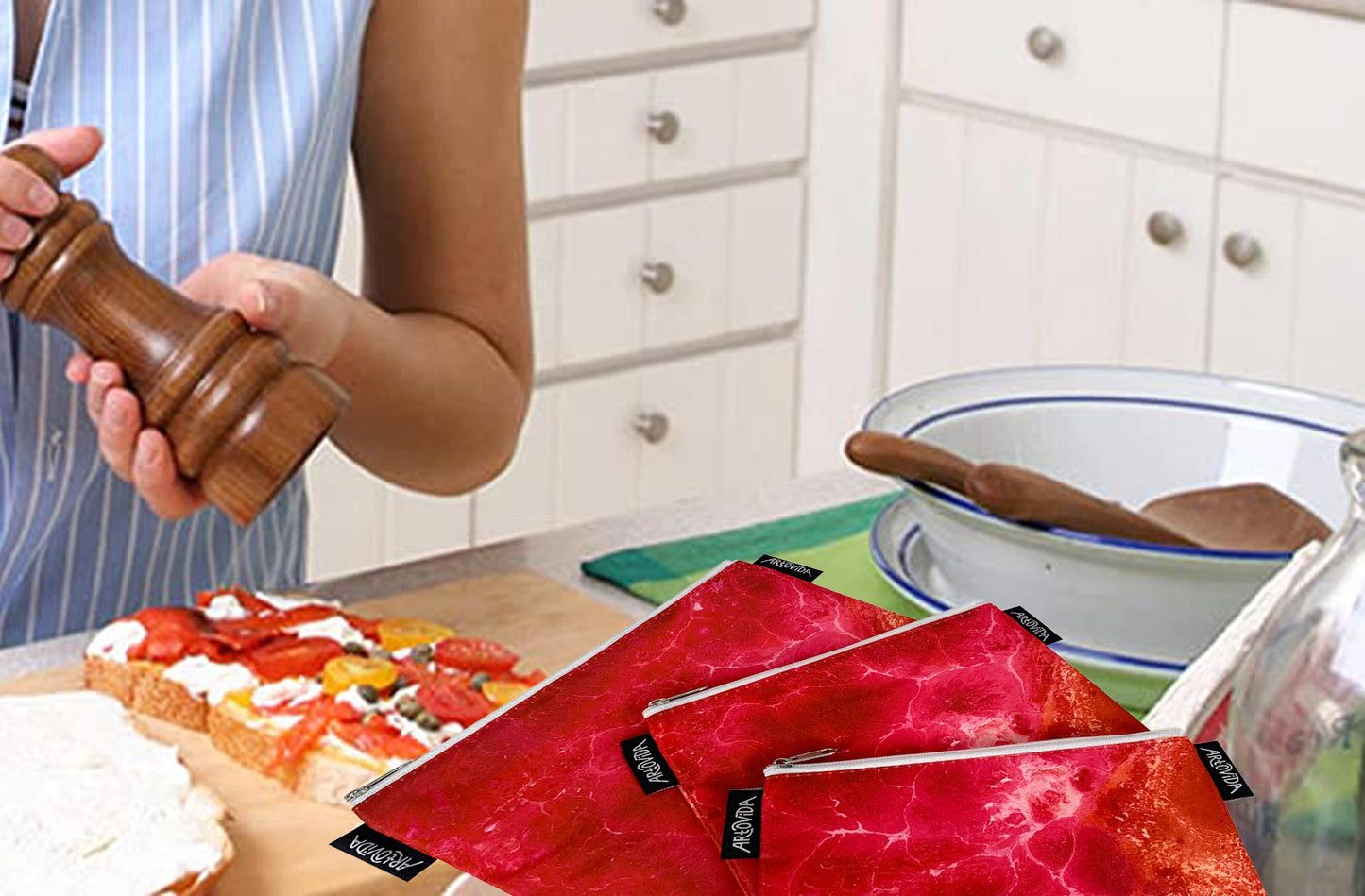 Sandwich Baggie Set - Dana Walker - Dyumat (Brilliant) (Set of 3)