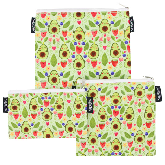 Baggie Set - Elisabeth Fredriksson - Avocado (Set of 3)