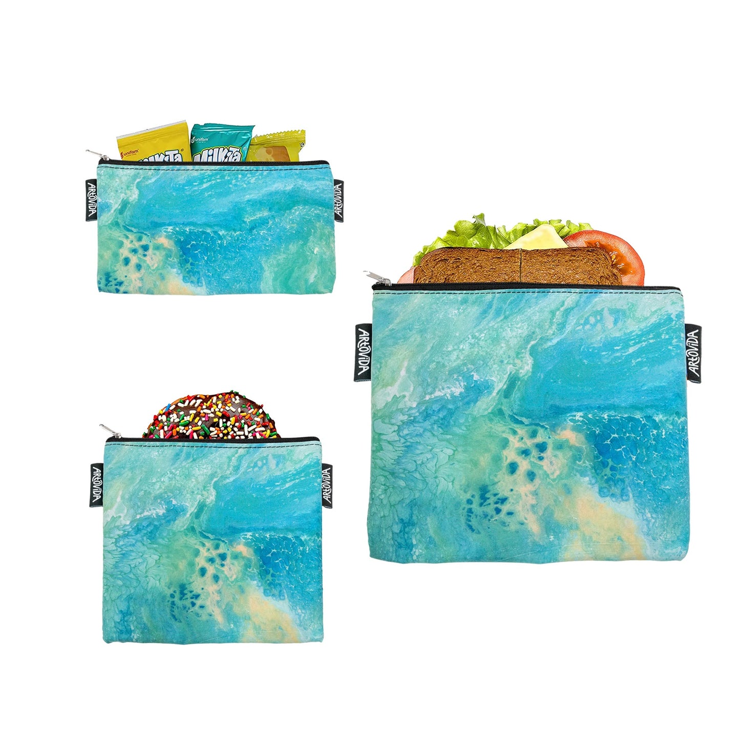 Sandwich Baggie Set - Dana Walker - Ananda (Set of 3)