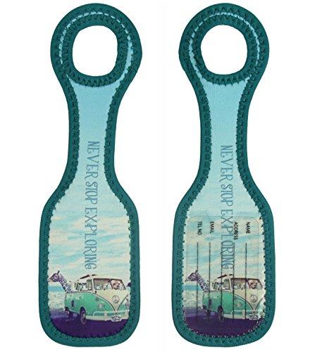 Luggage Tag - Monika Strigel - Never Stop Exploring