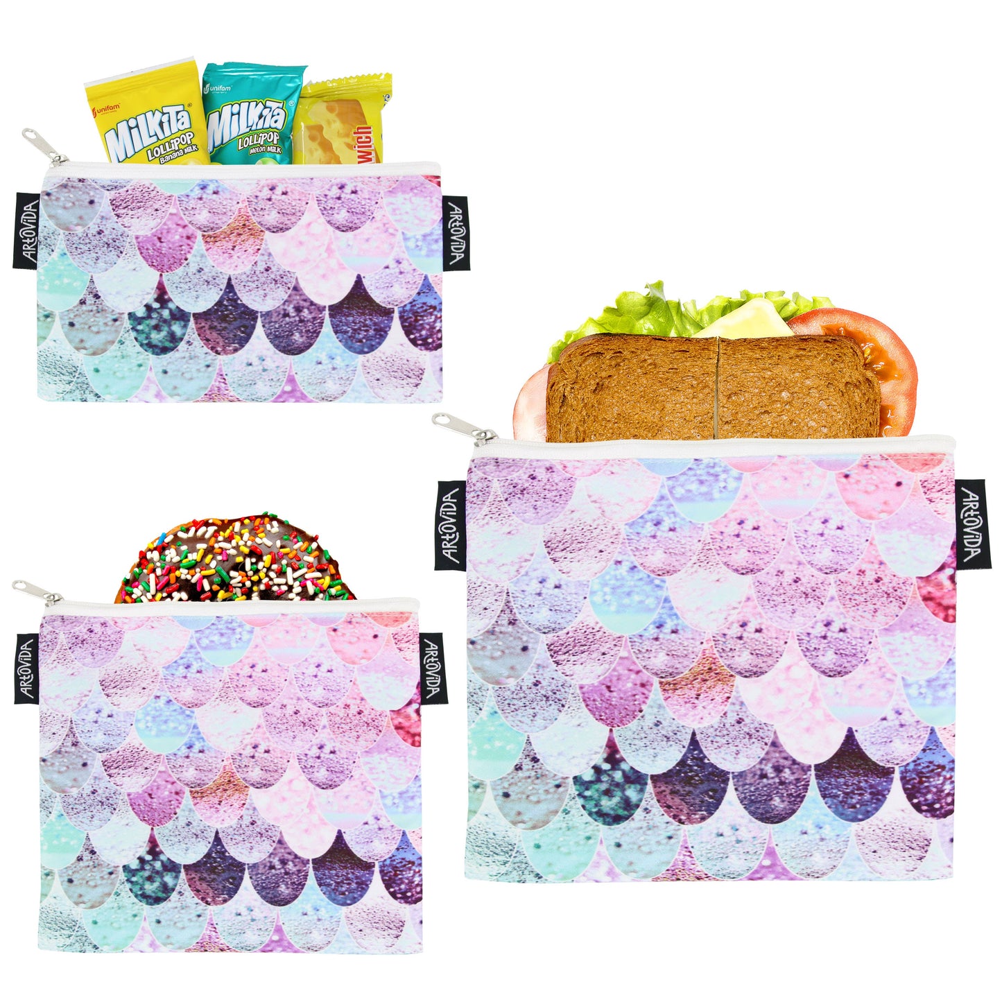 Sandwich Baggie Set - Monika Strigel -  (Set of 3)
