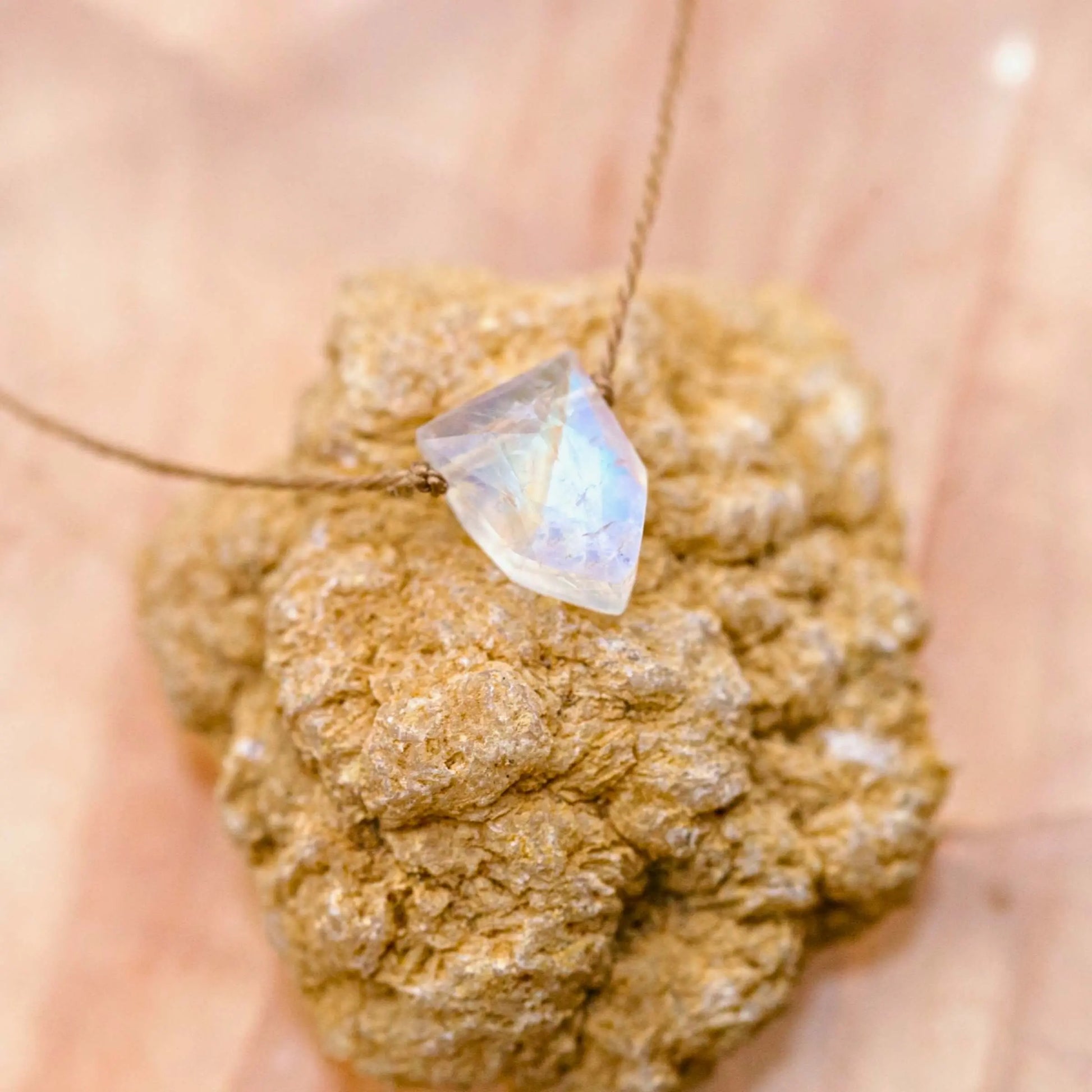 SoulKu - Moonstone Empowering Necklace for Strong Women SoulKu
