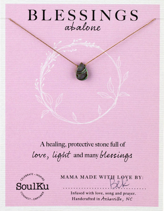 Abalone Soul-Full of Light Necklace for Blessings