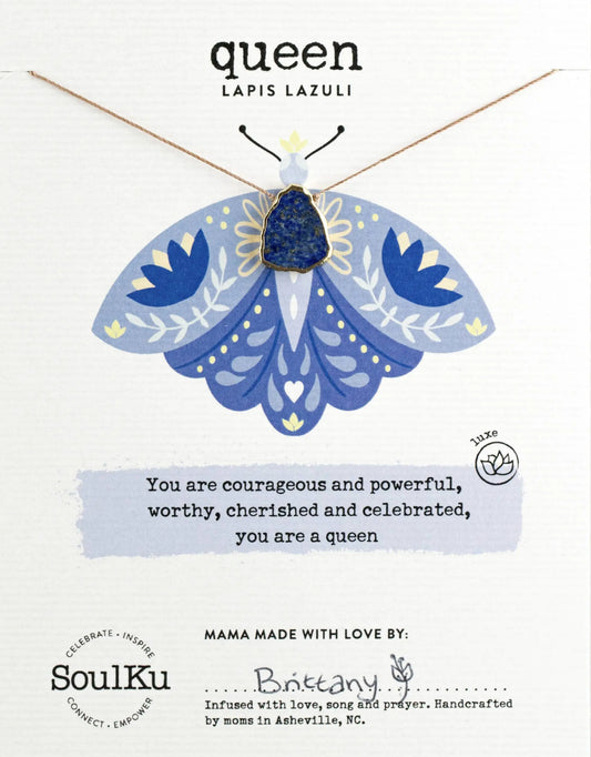 SoulKu - Lapis Lazuli Alchemy Necklace for Queen SoulKu