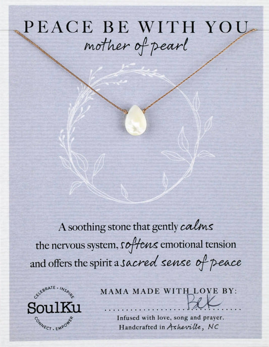 SoulKu - Mother of Pearl Soul-Full of Light for Peace Be With You SoulKu