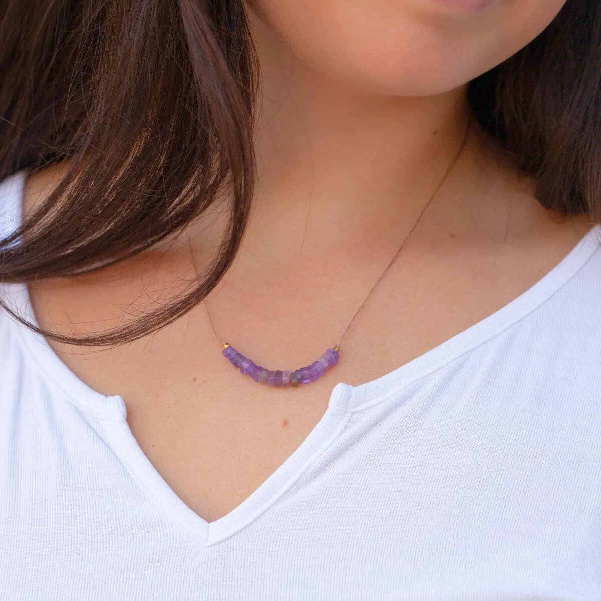 SoulKu - Amethyst Becoming Necklace for Fearless SoulKu