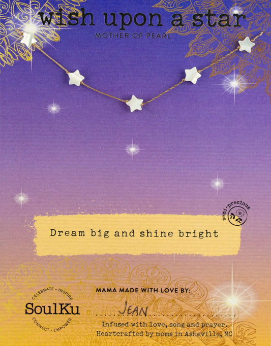 SoulKu - Multi Star Necklace – Dainty, Layering – Unique Gift Mom SoulKu