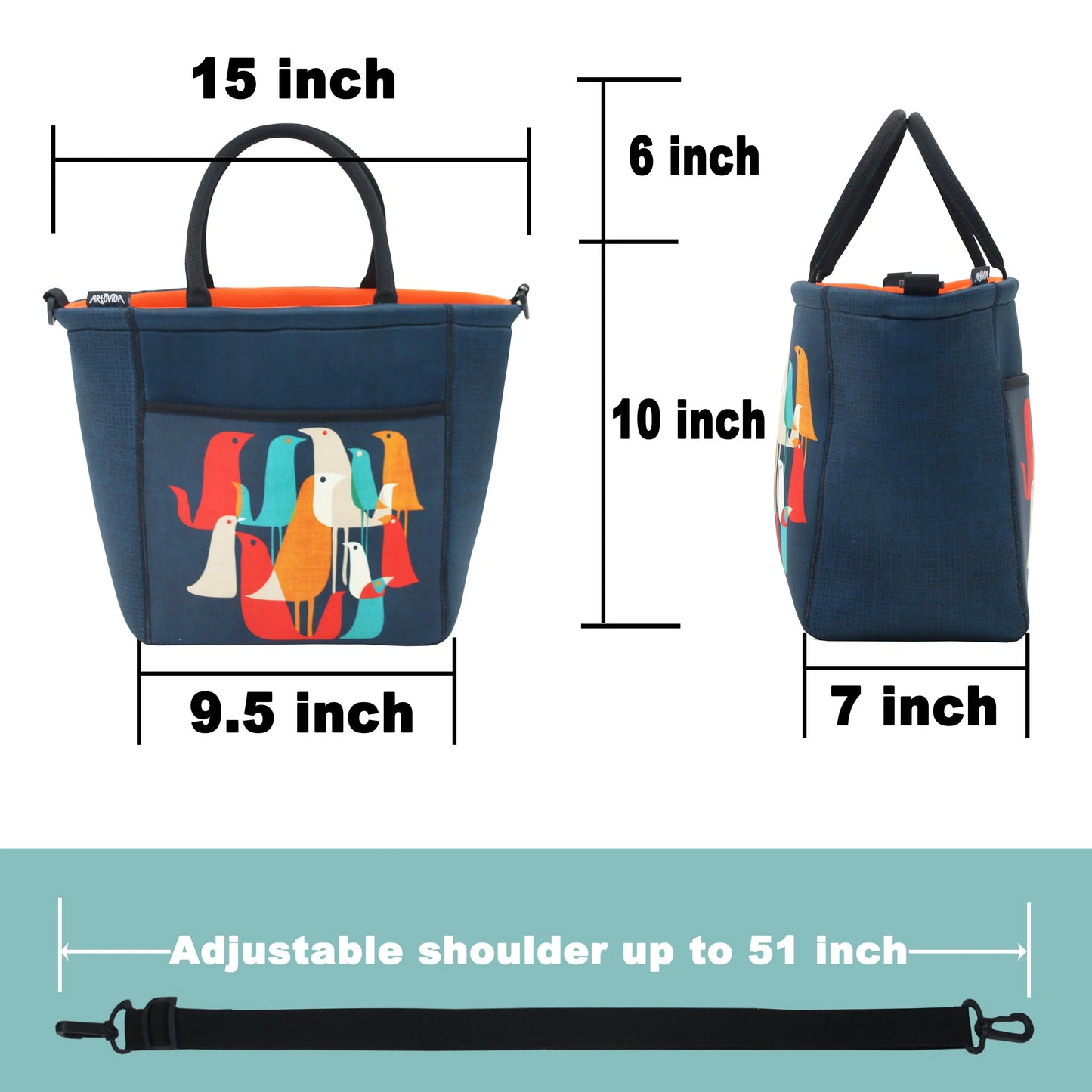 Tica Tote - Budi Kwan - Flock of Birds Artovida