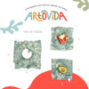 Beeswax Wraps - Sharon Turner - Hexagon City (Set of 3)