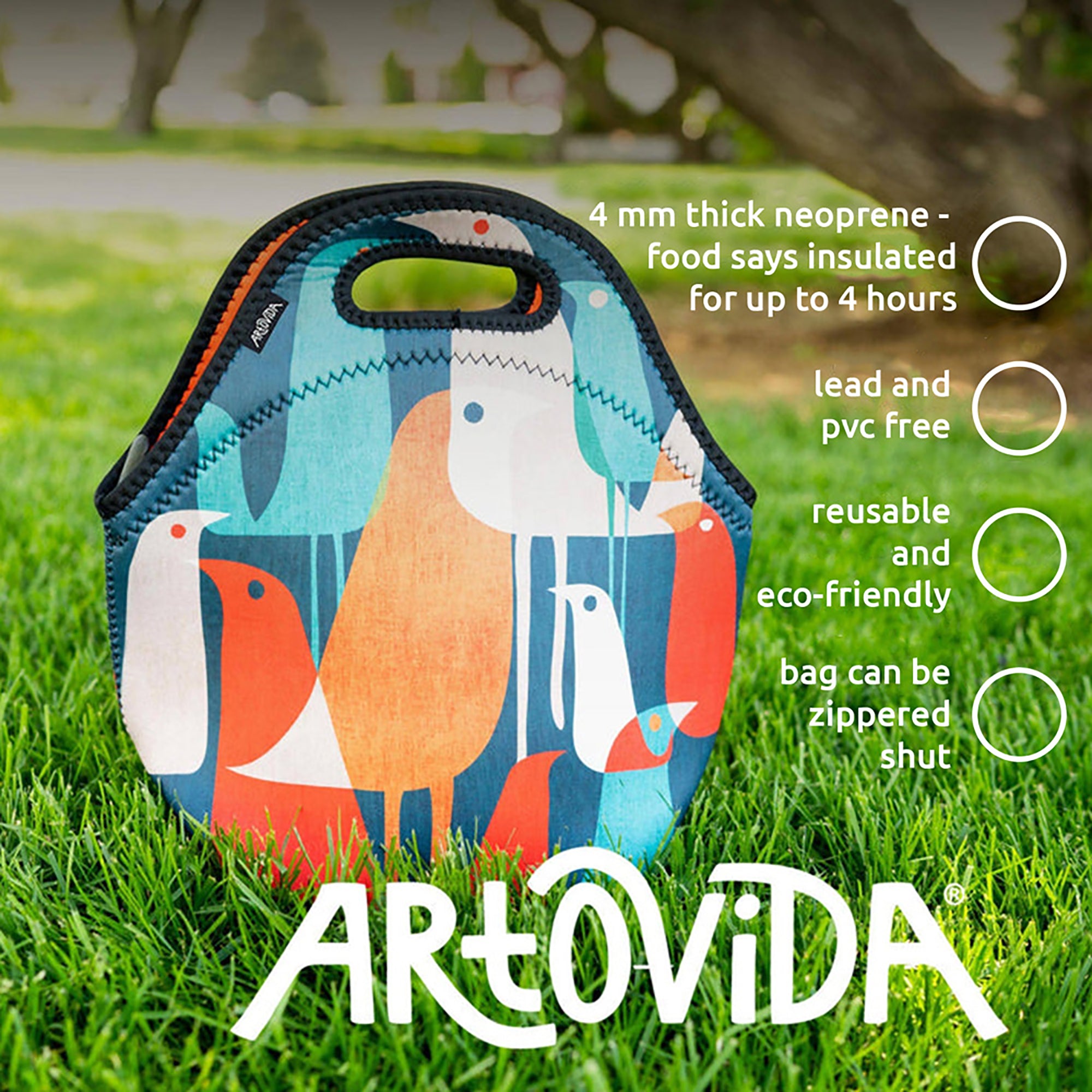 Classic Tote - Budi Kwan - Flock of Birds – Artovida