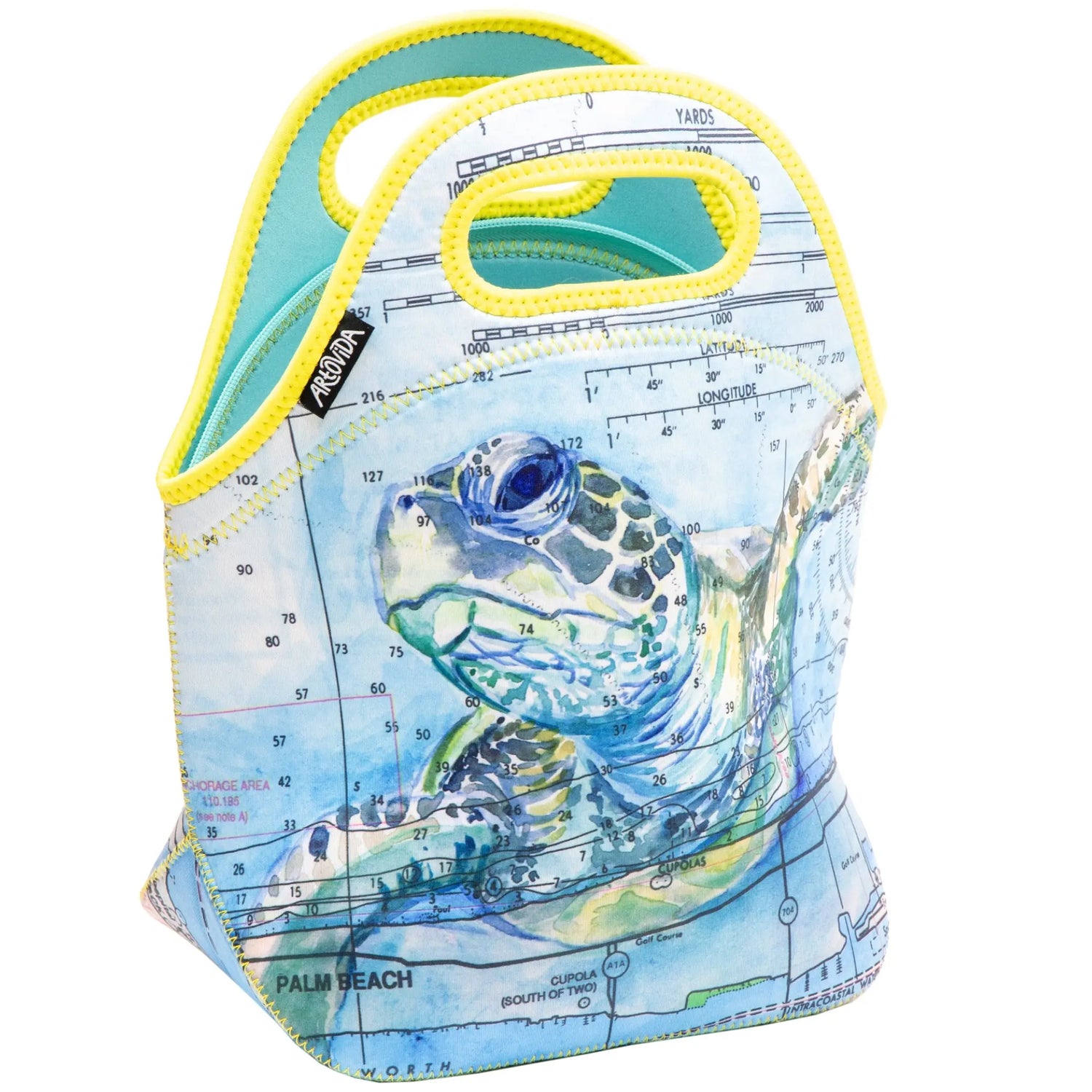 Classic Tote - Carly Mejeur - Sea Turtle Artovida