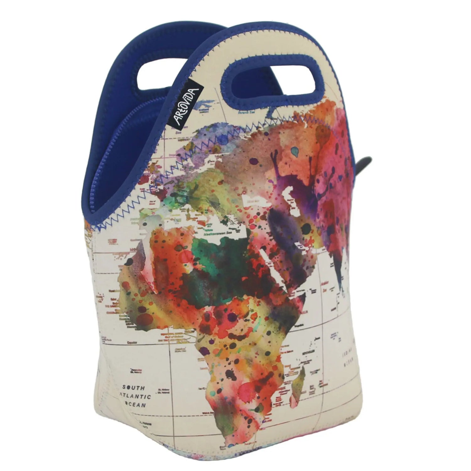 Classic Tote - Mark Ashkenazi - World Map Artovida