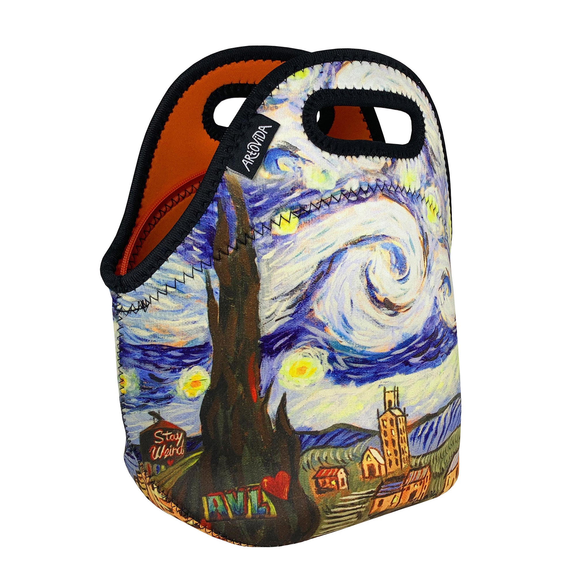 Art of lunch neoprene cheap lunch bag