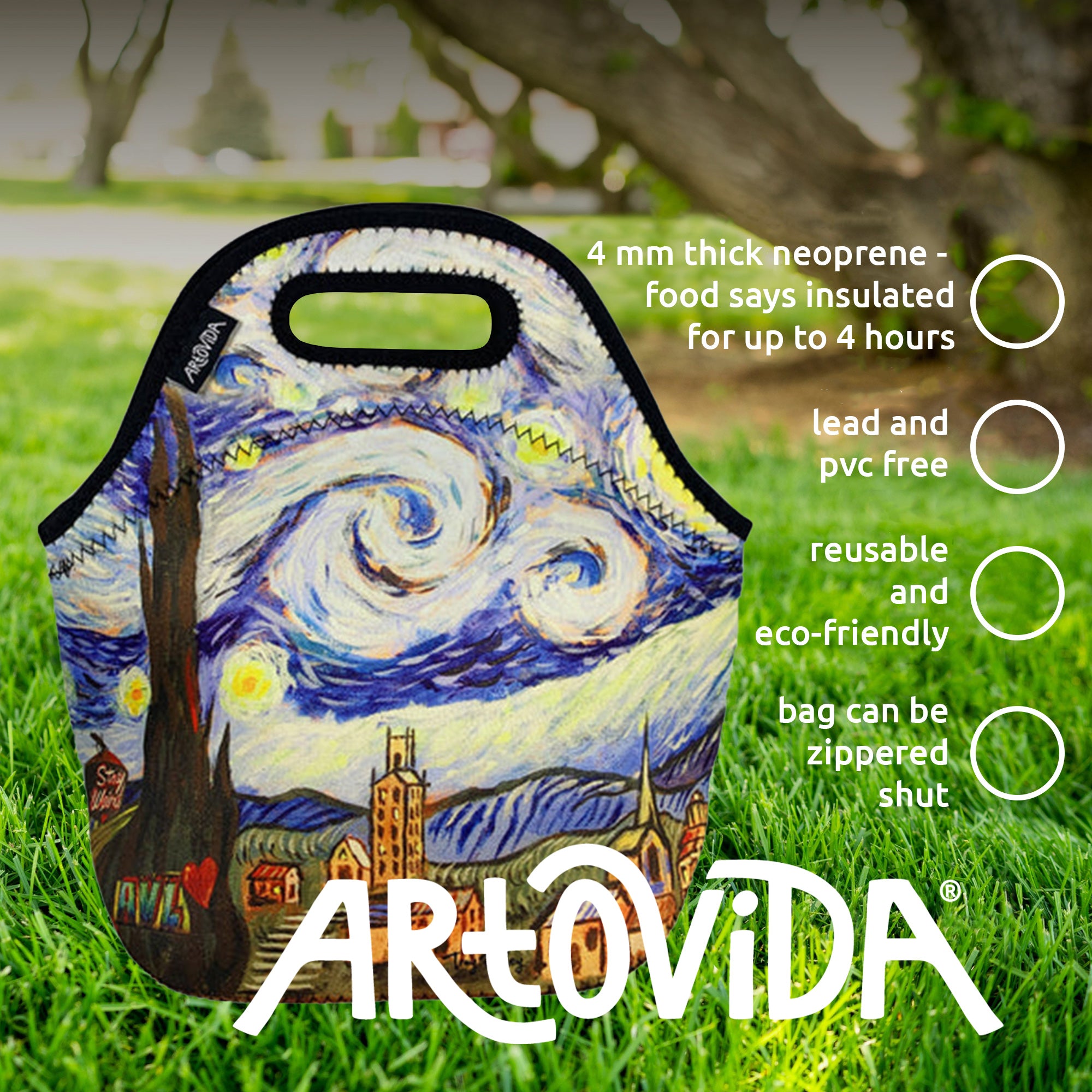 Classic Tote - Troy Wiley - Starry Night Asheville – Artovida