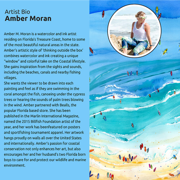 Classic Tote - Amber Moran - Paddle Board Beach