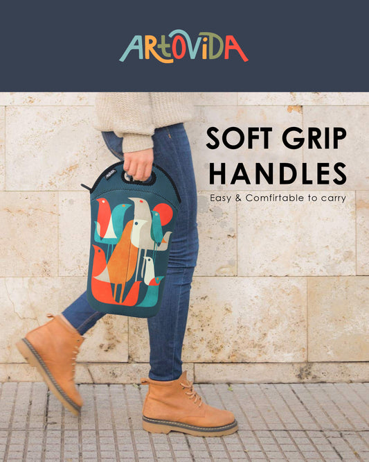 Insulated Beverage Bag - Budi Kwan - Flock of Birds