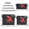 Sandwich Baggie Set - Caia Koopman - Strawberry Squid (Set of 3)