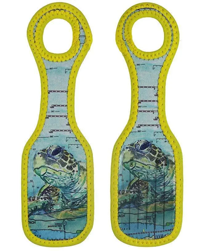 Luggage Tag - Carly Mejeur - Sea Turtle Artovida